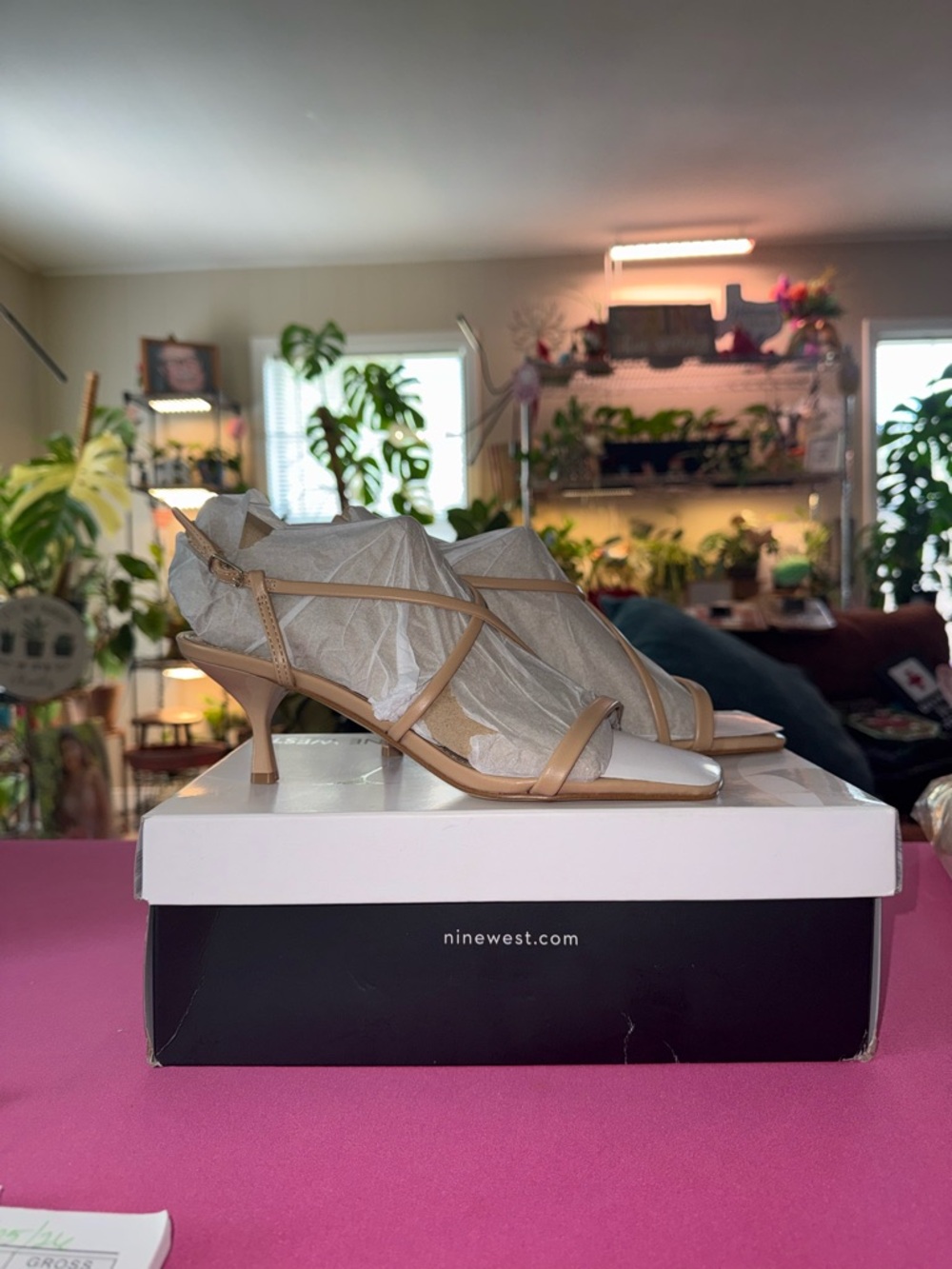 Nine West Hendy Ankle Wrap Sandal - Picture 2 of 4